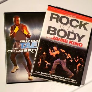 Dvd workouts with Billy blanks & Jamie King